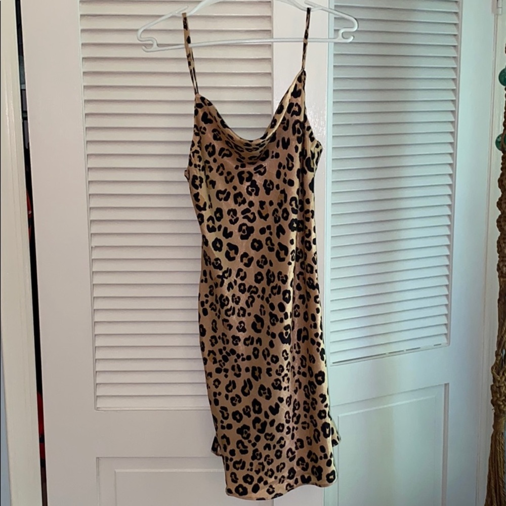 Cheetah Slip Dress